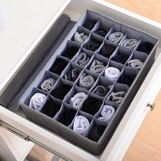 AARAINBOW 2 Packs Underwear Socks Storage Organizer - Image 4
