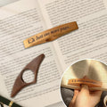 Wooden Book Page Holders for Reading by JUBOPE