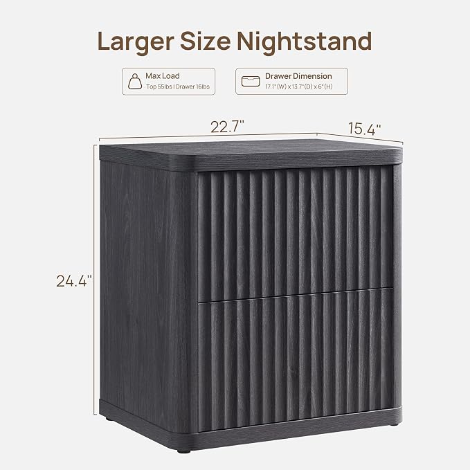 SICOTAS Night Stand Nightstand - Image 2