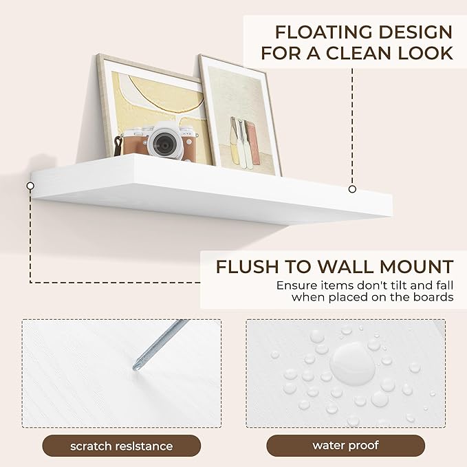 RICHFOCUS 36Inch Floating Shelves - Image 6