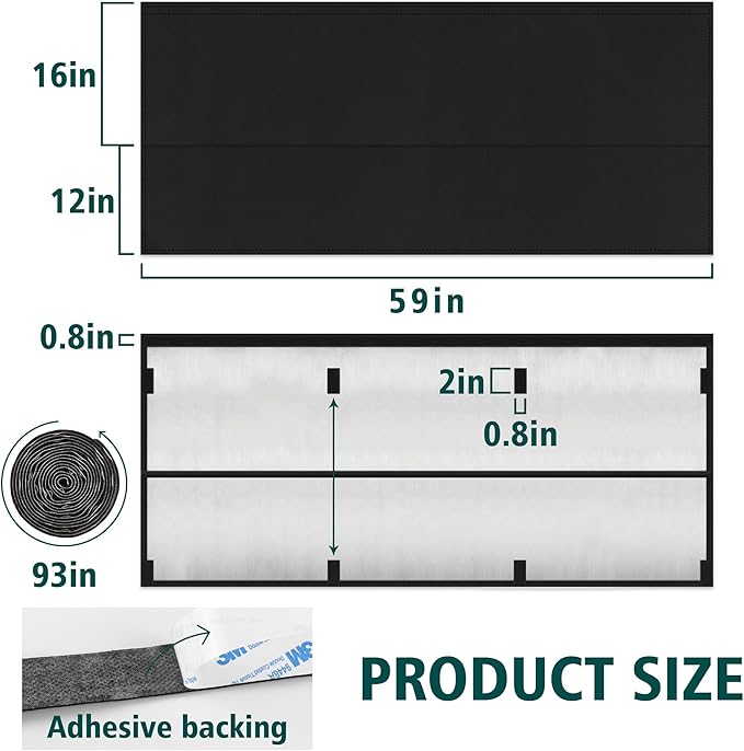 60" Under Desk Privacy Panel - Image 2