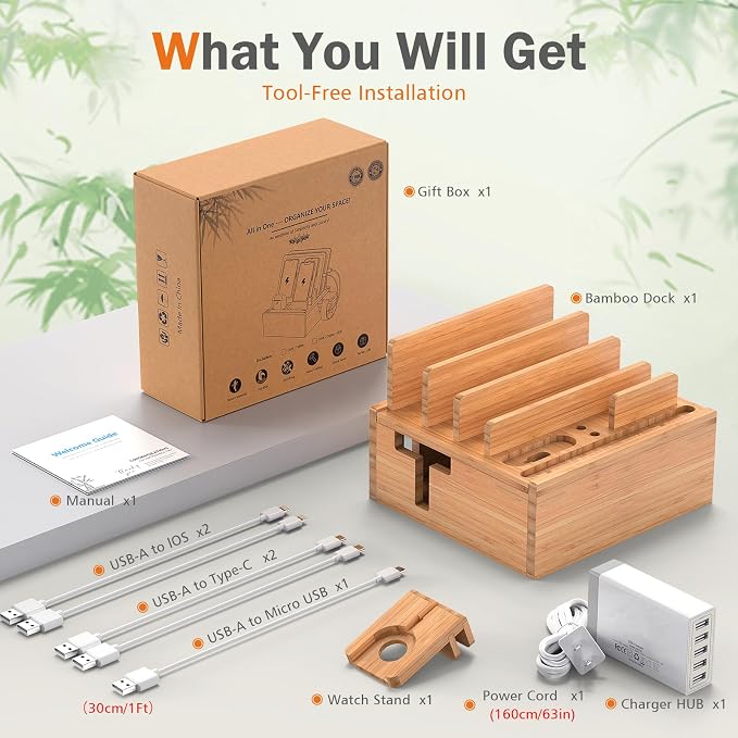 Pezin & Hulin Desktop USB Charging Station - Image 3