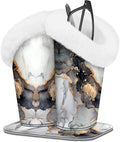 Fintie Plush Lined Double Eyeglasses Holder by Fintie