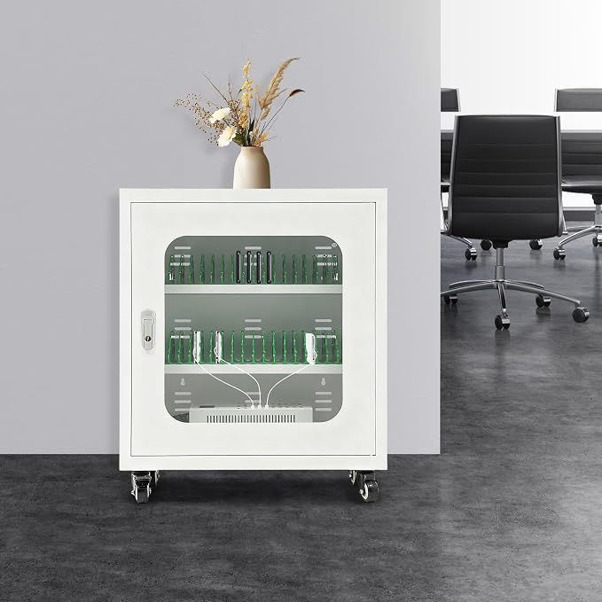 Mobile Phone Charging Cart Station, 40 Device Cell Phone Charging Station - Image 6