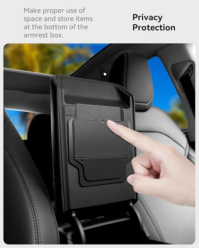 for Tesla Model Y Juniper Center Console Organizer Slide Smoothly - Image 4