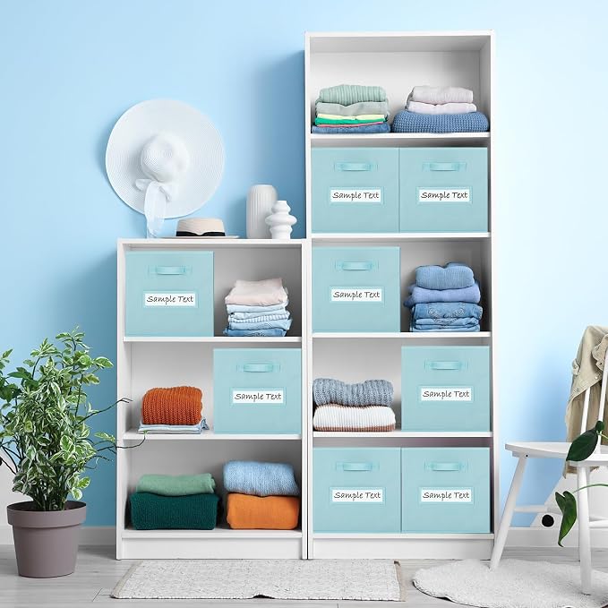 artsdi 11x11 storage cube bins Foldable Fabric storage cubes - Image 5