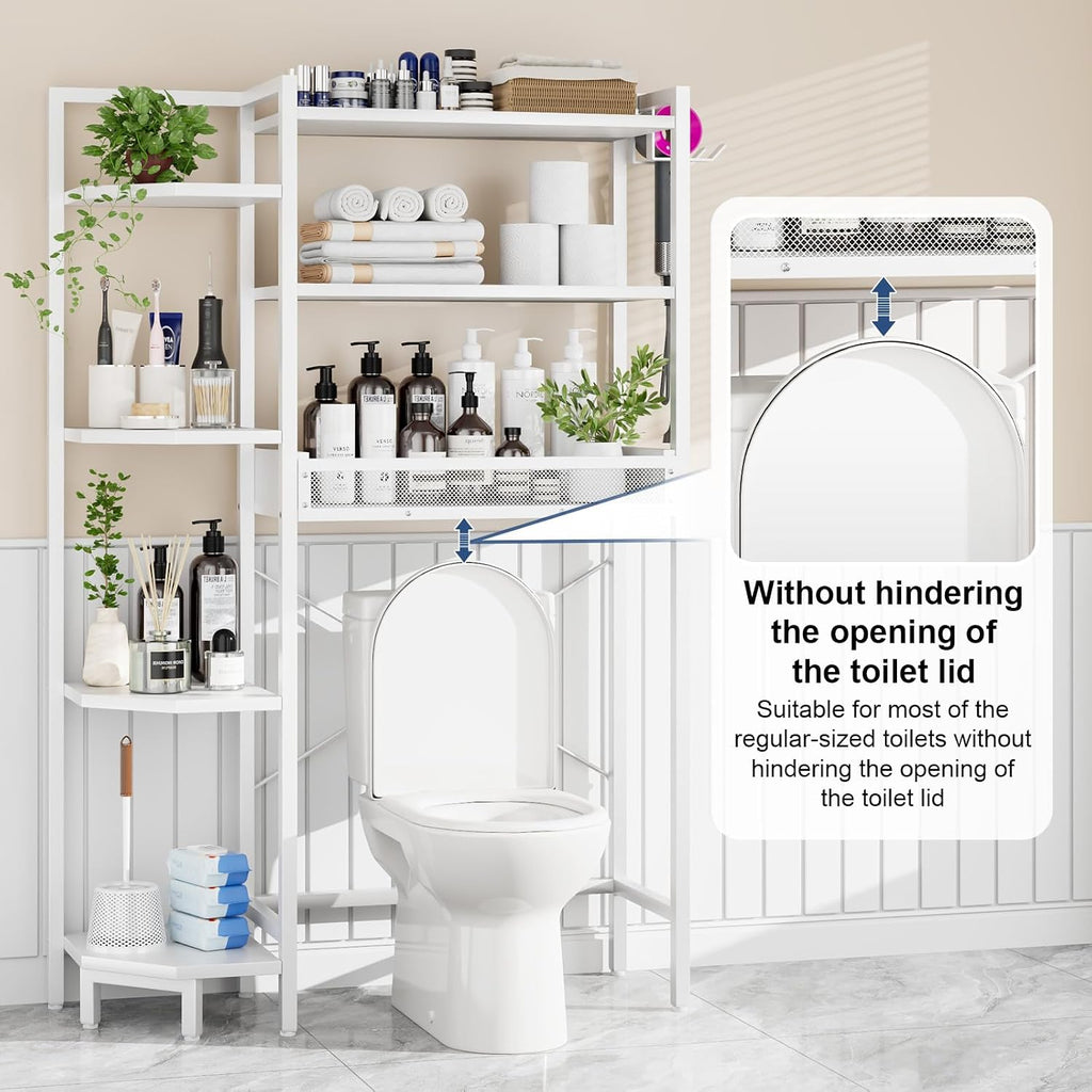 K1 Heavy Duty 7-Tier Over The Toilet Storage