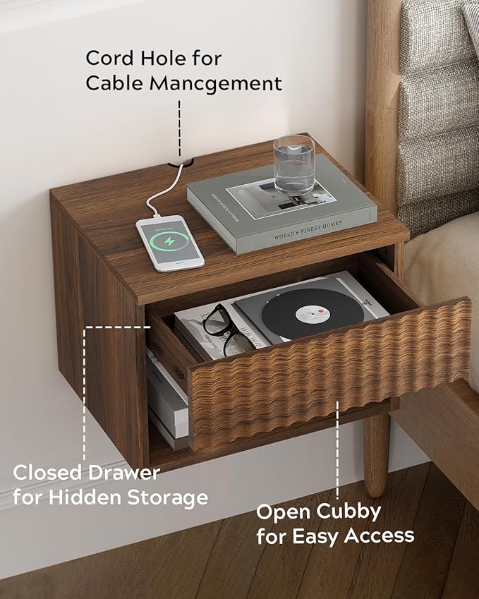 Floating Nightstand Set of 2 - Image 3