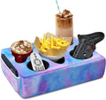 Couch Cup Holder Pillow, 5 Hole Couch Drink Holder! Keep Drinks Hand Side and by NISDOING