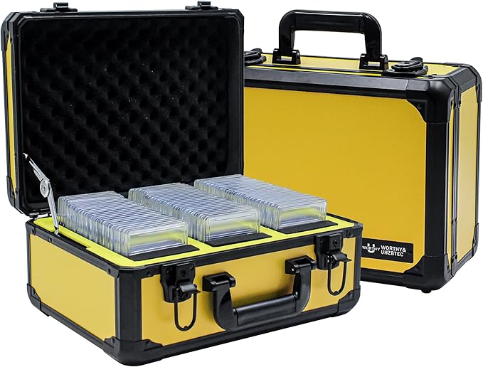 Graded Card Storage Box; Durable Sports, PSA Card Storage Case- Trading Card by UHZBTEC