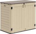 30 Cu.Ft Outdoor Storage Shed, Lawn Mower, Garden Tools, Waterproof Resin by IWDOO