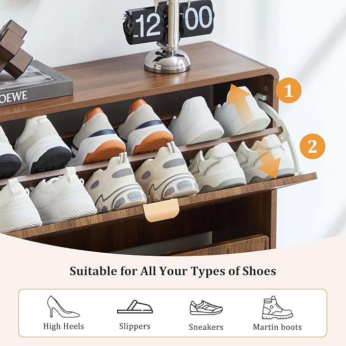 Shoe Storage Cabinet for Entryway - Image 3