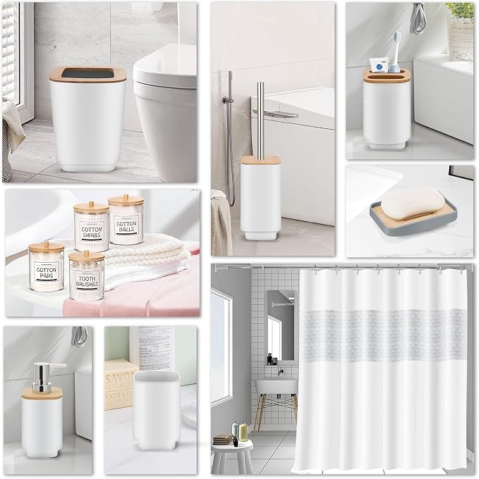 Bathroom Accessories Set, 24 Pieces Bathroom Accessory Set - Image 2