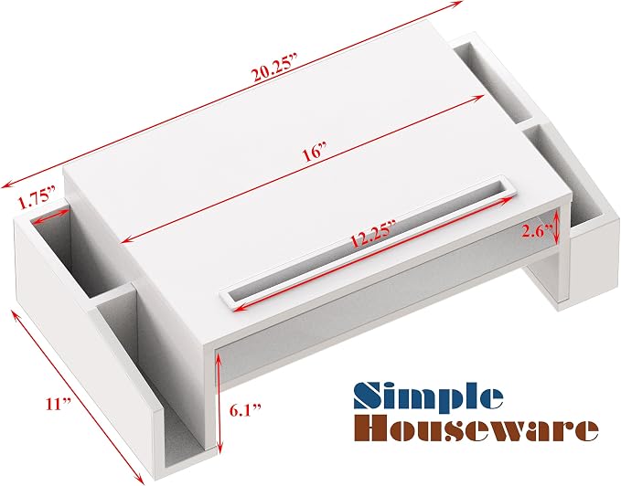 Simple Houseware Desk Monitor Stand Riser - Image 4