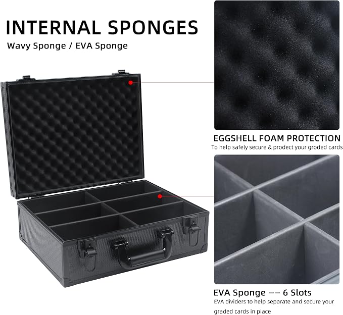 Graded Card Storage Box; Durable Sports, PSA Card Storage Case- Trading Card - Image 4