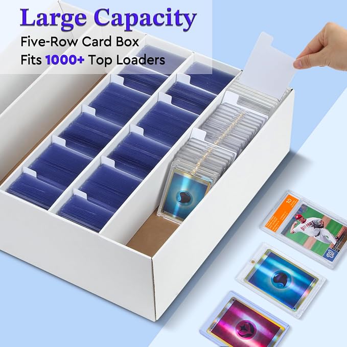 4 Pack Trading Card Storage Box - Image 3