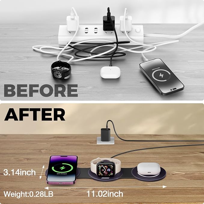 Hicober 3 in 1 Charging Station - Image 4