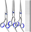 Professional Dog Grooming Scissors Kit, Titanium Coated Dog Scissors by TINMARDA