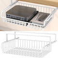 Under Desk Drawer, Slide Out Design, No Drill Metal Under Desk Cable Management by ENONCI