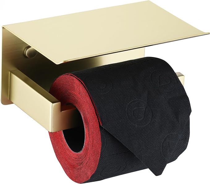 LANC Gold Toilet Paper Holder by LANC