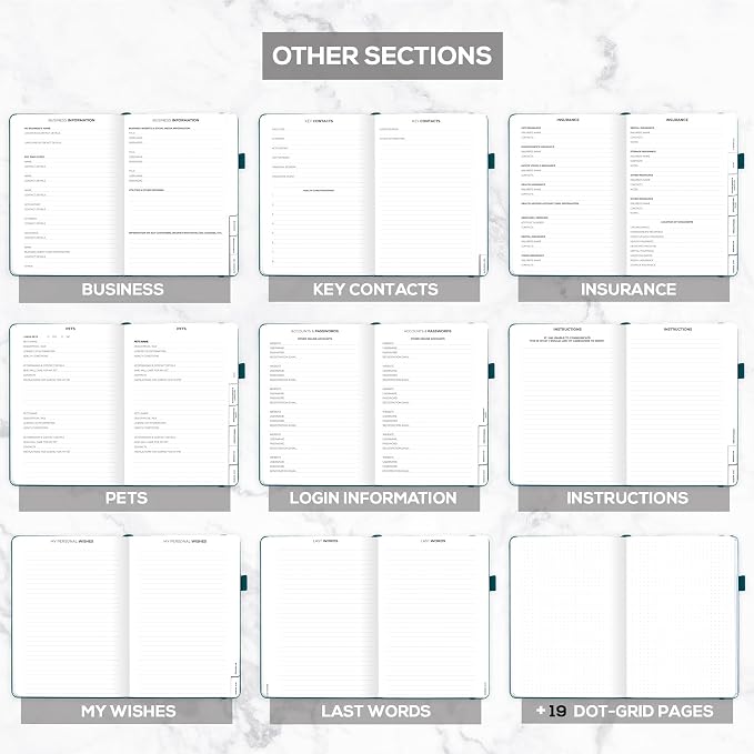 Clever Fox End of Life Planner – Final Arrangements Organizer - Image 6