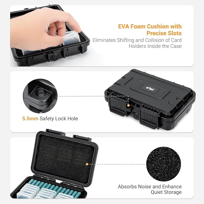 KIWIFOTOS 32 Slots Memory Card Case - Image 5