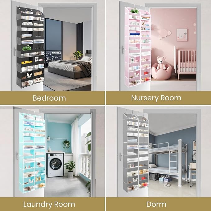 HOMELUX THEORY Over The Door Organizer Hanging - Image 6