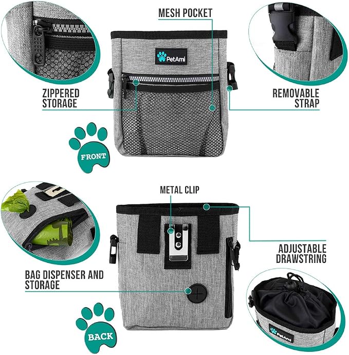 PetAmi Dog Treat Pouch, Pet Treat Pouch - Image 3