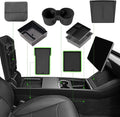 7PCS Center Console Organizer Tray by Foronetry