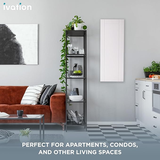 Ivation Wall-Mounted Ironing Board Cabinet, Foldable Ironing Storage Station - Image 6