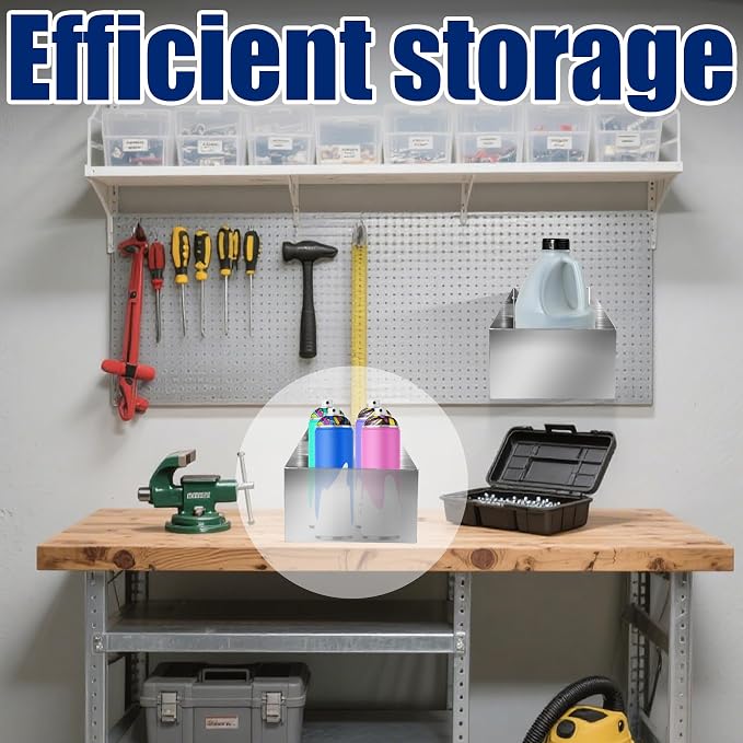 Aluminum Fuel Tank Rack Utility Jug Holder Storage Shelf Length 11" Suitable - Image 6