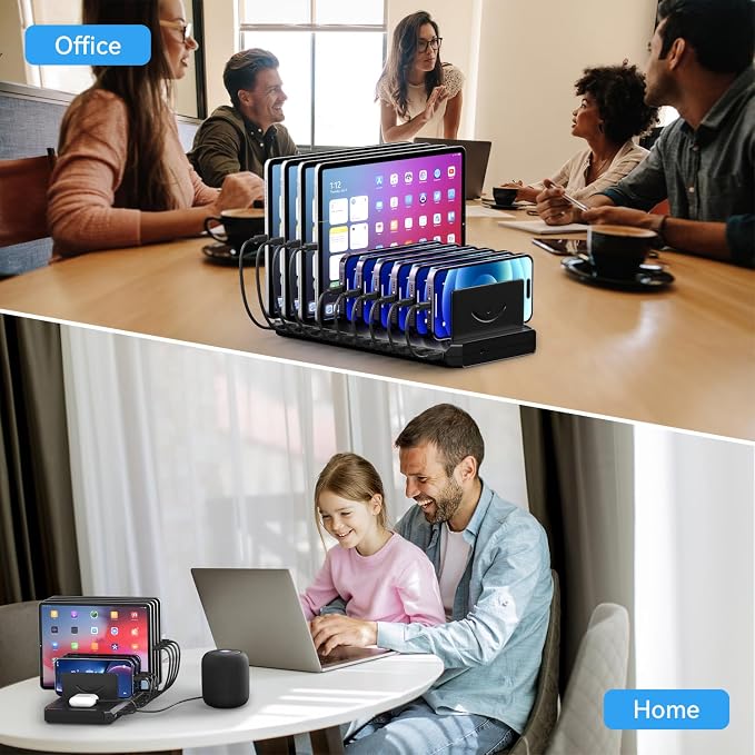 Charging Station for Multiple Devices, Charging Station for iPhone Apple Watch - Image 8