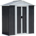 5FT x 3FT Outdoor Storage Metal Anti-Corrosion Utility Tool House by Unknown