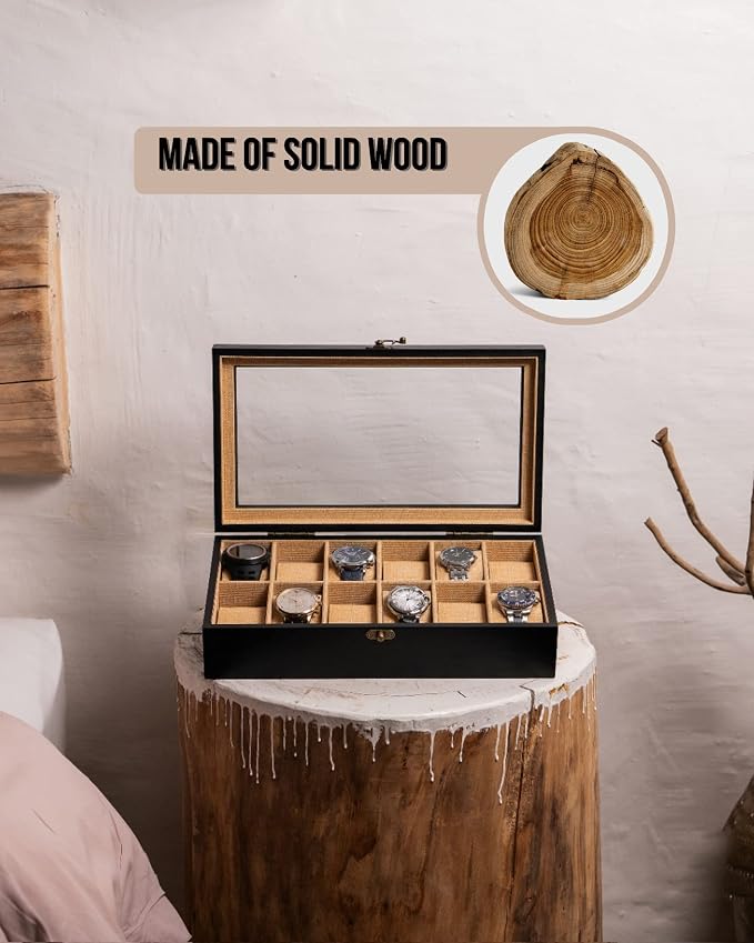 Watch Box, Watch Case for Men Women - Image 6