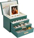 BOOVO Jewelry Boxes for Women, 5 Layer Jewelry Organizer by BOOVO