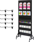 Eastern Tree 2.5'x 6' Metal Pegboard Display Stand by EasternTree