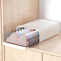 Underwear Organizer Drawer, 1 Cell Plastic Sock Underwear Storage Drawer by Miaocona