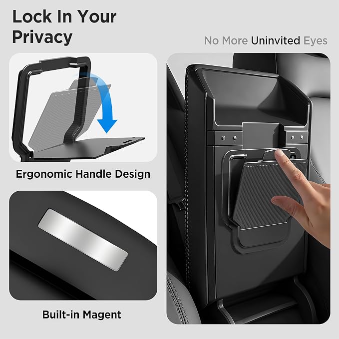 Center Console Organizer Tray for Tesla Model Y Juniper Accessories 2025 - Image 5