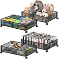 Under Bed Storage Containers, 4 Pack Foldable Underbed Storage Containers by ArtcraftandStorage