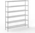 18" Deep x 72" Wide x 86" Height Wire Shelving Kit | 6-Tier | NSF Commercial by Regal+Altair