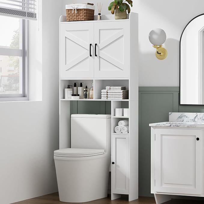 Homhedy Over The Toilet Storage Cabinet by Homhedy