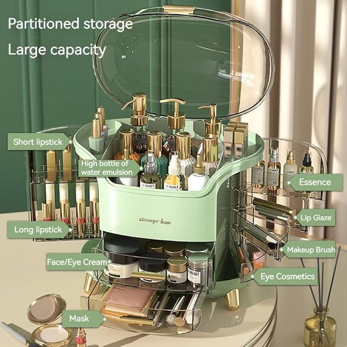 Upgrade Large Makeup Organizer Countertop Vanity Organizer Cosmetic Organizer - Image 4