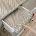 Shelf and Drawer Liner for Kitchen Cabinets Non-Adhesive, Strong Grip Non-Slip by Shinlendid