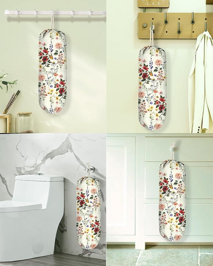 Plastic Bag Holder, Grocery Bag Organizer - Image 6