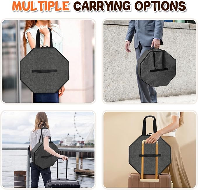 Boczif Hat Storage Box for Women and Men, Hat Storage bag for Travel Collapsible - Image 7
