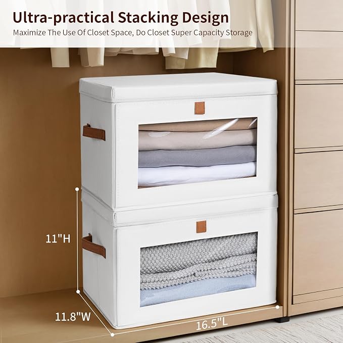 Large Clothing Storage Bins - Image 3