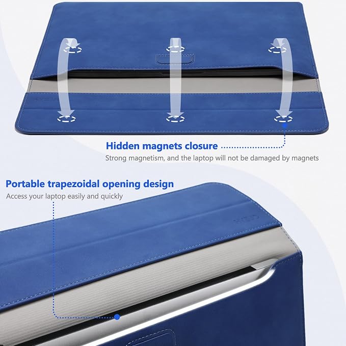 HYZUO 13.3-14 Inch Laptop Sleeve Case - Image 4