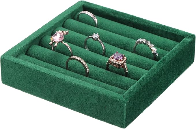 uxcell Stackable Jewelry Storage Tray, Jewelry Tray Drawer Organizer, Small by uxcell