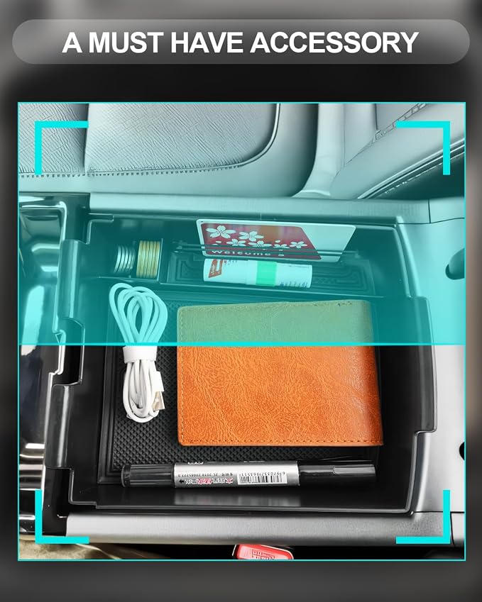 CDEFG for 2025 2026 Hyundai Tucson Limited Center Console Organizer, for 2025 - Image 6