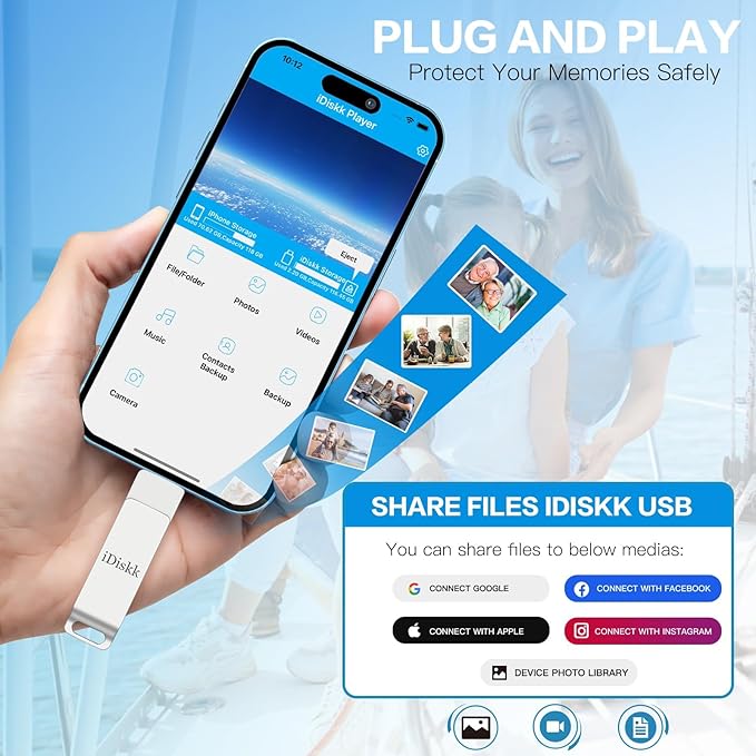 iDiskk 512GB Mfi Certified, Flash Drive - Image 4